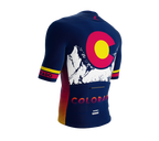 ScudoPro Pro-Elite Short Sleeve Cycling Jersey Colorado USA State Icon landmark symbol identity  | Men and Women