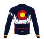 ScudoPro Pro Thermal Long Sleeve Cycling Jersey Colorado USA state Icon landmark identity  | Men and Women