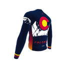 ScudoPro Pro Thermal Long Sleeve Cycling Jersey Colorado USA state Icon landmark identity  | Men and Women