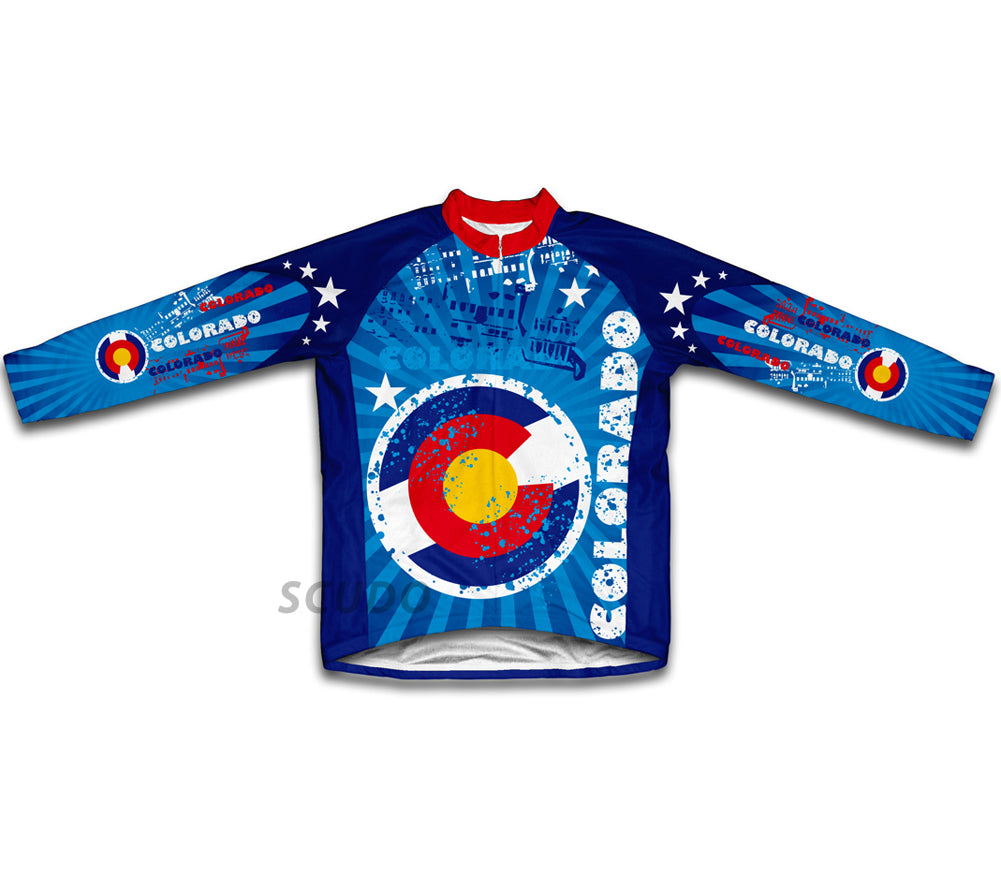 ScudoPro Men's Colorado Short Sleeve Cycling Jersey for Men and Women
