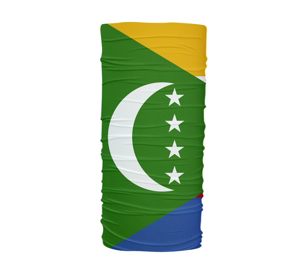 Comoros Flag Multifunctional UV Protection Headband