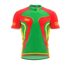 Congo   Full Zipper Bike Short Sleeve Cycling Jersey
