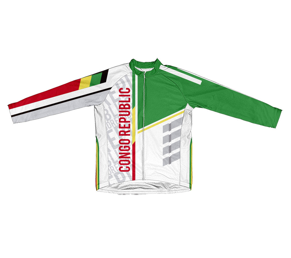 Congo Republic ScudoPro Cycling Jersey Long Sleeve