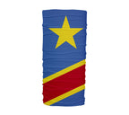 Congo Republic Flag Multifunctional UV Protection Headband