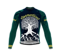 ScudoPro Pro Thermal Long Sleeve Cycling Jersey Connecticut USA state Icon landmark identity  | Men and Women