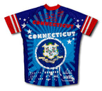 Connecticut Short Sleeve Cycling Jersey for Men and Women
