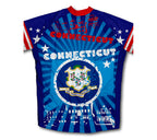 Connecticut Short Sleeve Cycling Jersey for Men and Women
