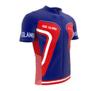 Cook Islands  Full Zipper Bike Short Sleeve Cycling Jersey
