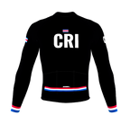 ScudoPro Pro Thermal Long Sleeve Cycling Jersey Country CODE Costa Rica Black | Men and Women