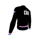 ScudoPro Pro Thermal Long Sleeve Cycling Jersey Country CODE Costa Rica Black | Men and Women