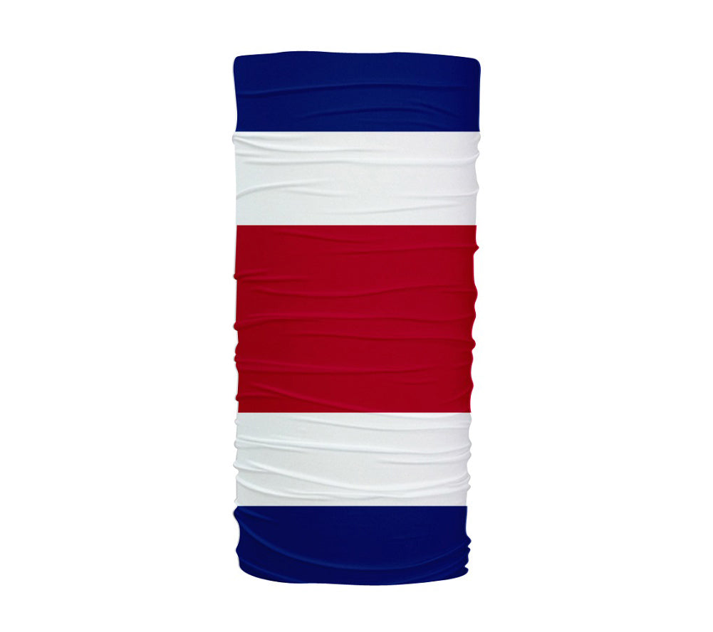 Costa Rica Flag Multifunctional UV Protection Headband