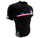 Costa Rica Black CODE Short Sleeve Cycling PRO Jersey for Men and Women