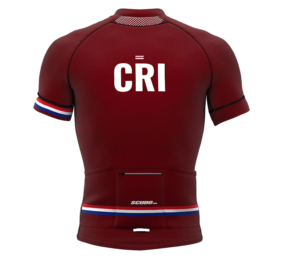 Costa Rica Vine CODE Short Sleeve Cycling PRO Jersey for Men and Women
