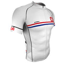 Costa Rica White CODE Short Sleeve Cycling PRO Jersey for Men and Women