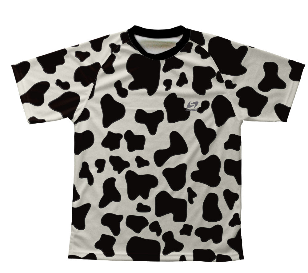 Cow Skin Technical T-Shirt for Men and Women