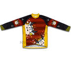Cowlicious Short Sleeve Cycling Jersey for Men and Women