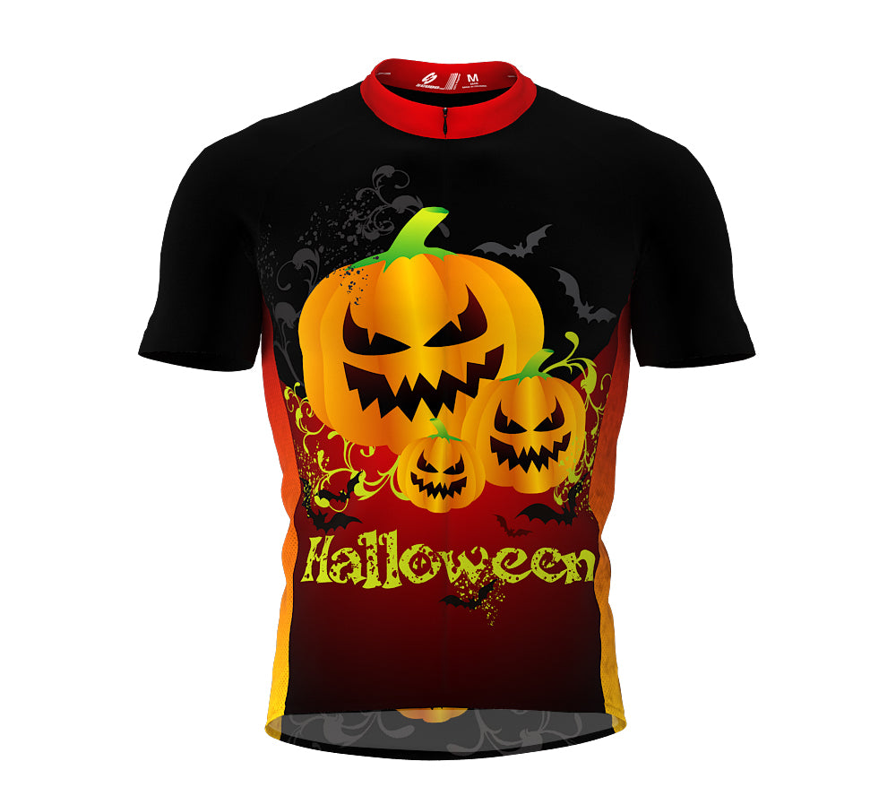 Creepy  Pumkins Cycling Jersey Short Sleeve for Men and Women