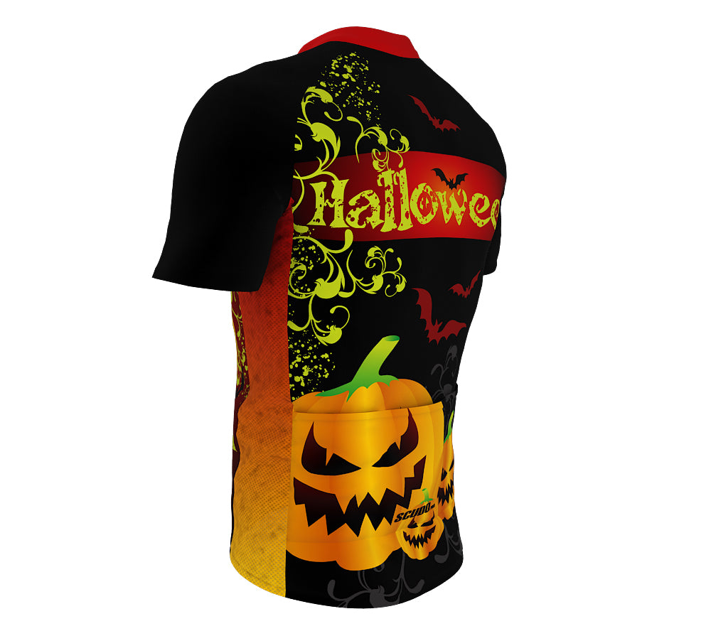 Creepy  Pumkins Cycling Jersey Short Sleeve for Men and Women