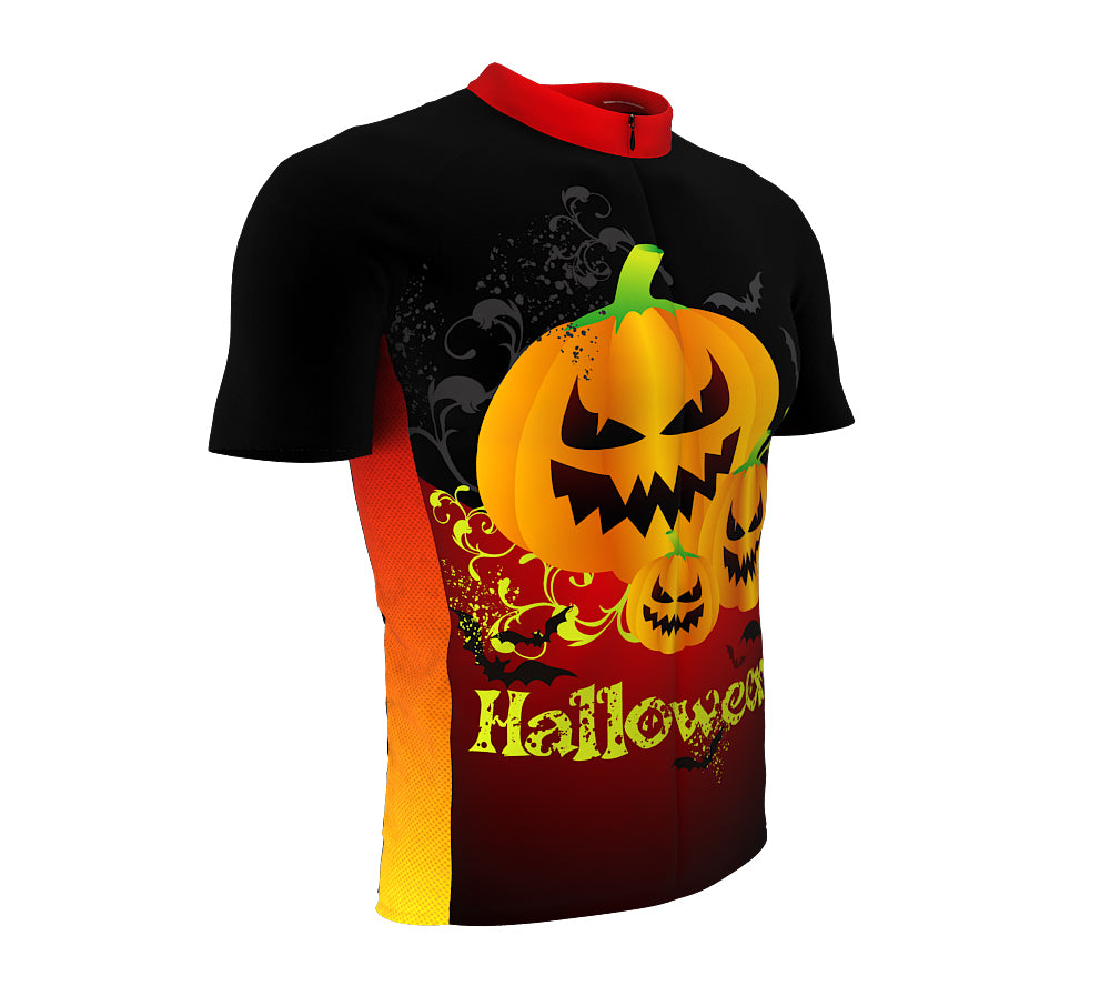 Creepy  Pumkins Cycling Jersey Short Sleeve for Men and Women