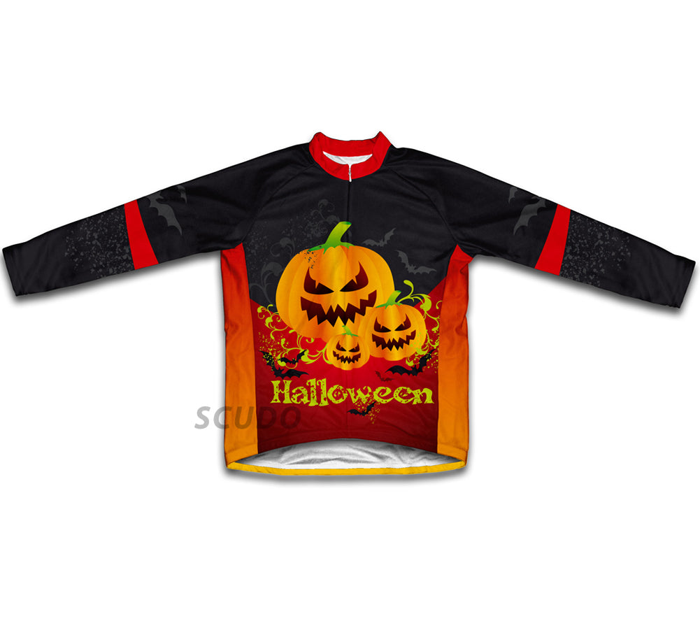 Creepy Pumpkins Winter Thermal Cycling Jersey