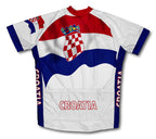 Croatia Flag Cycling Jersey for Men and Women