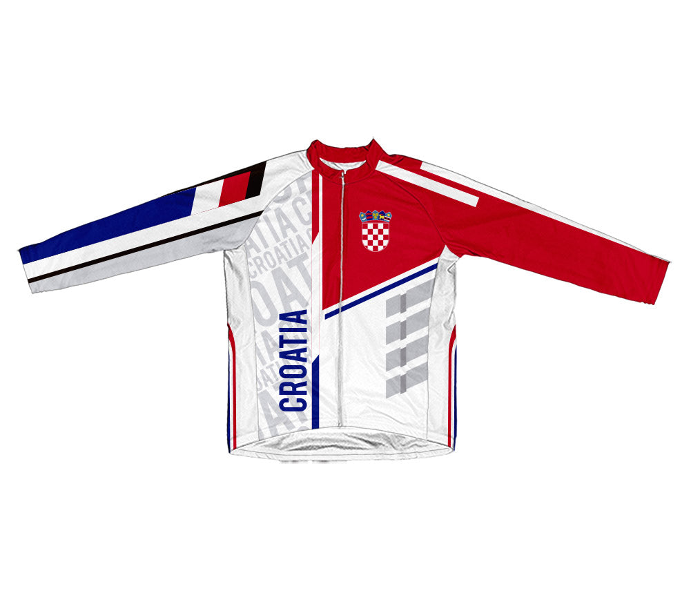Croatia ScudoPro Cycling Jersey Long Sleeve