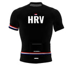 Croatia Black CODE Short Sleeve Cycling PRO Jersey for Men and Women