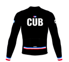 ScudoPro Pro Thermal Long Sleeve Cycling Jersey Country CODE Cuba Black | Men and Women