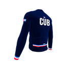 ScudoPro Pro Thermal Long Sleeve Cycling Jersey Country CODE Cuba Blue | Men and Women