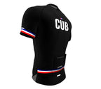 Cuba Black CODE Short Sleeve Cycling PRO Jersey for Men and Women