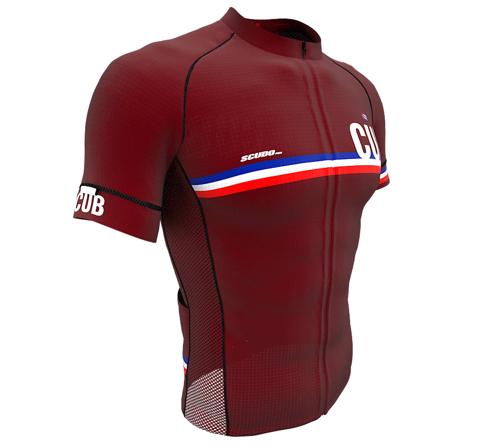 Cuba Vine CODE Short Sleeve Cycling PRO Jersey for Men and Women