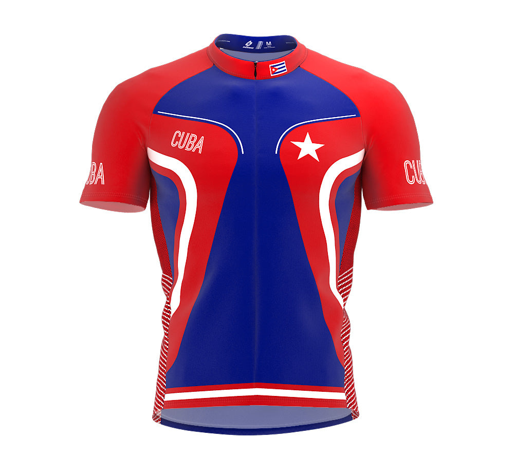 Cuba Full Zipper Bike Short Sleeve Cycling Jersey for Men And Women –  ScudoPro ScudoPro