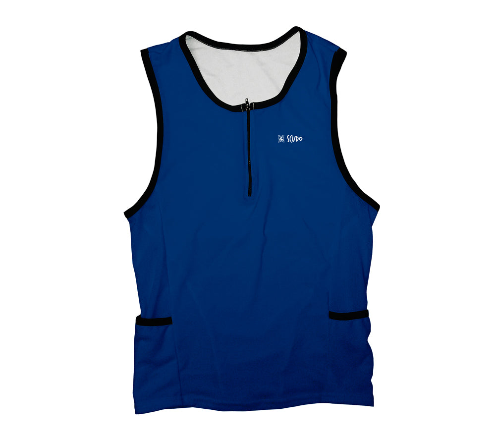 Dark Blue Triathlon Top