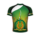St. Patrick's Day Horse Shoe Short Sleeve Cycling Jersey for Men and Women