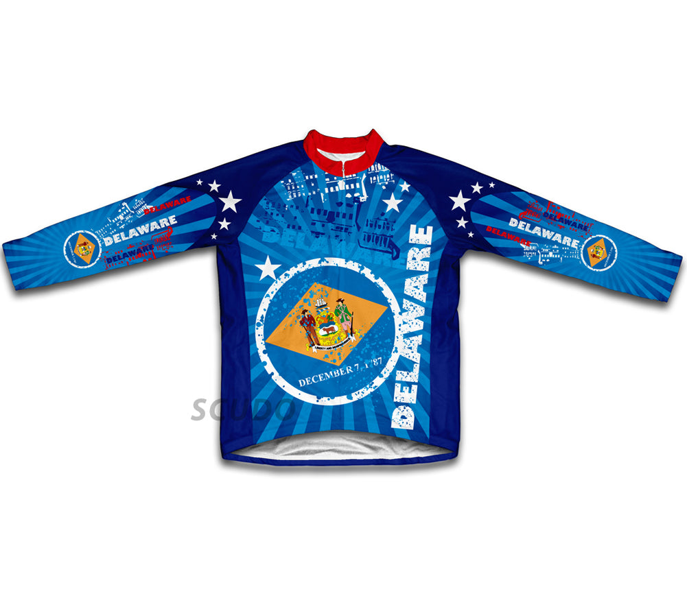 Delaware Short Sleeve Cycling Jersey for Men and Women