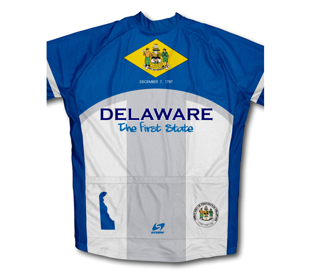Delaware Flag Winter Thermal Cycling Jersey