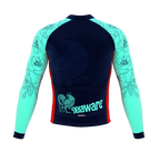 ScudoPro Pro Thermal Long Sleeve Cycling Jersey Delaware USA state Icon landmark identity  | Men and Women