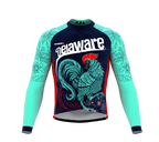 ScudoPro Pro Thermal Long Sleeve Cycling Jersey Delaware USA state Icon landmark identity  | Men and Women