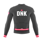 ScudoPro Pro Thermal Long Sleeve Cycling Jersey Country CODE Denmark Gray | Men and Women