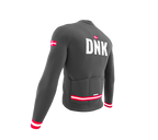 ScudoPro Pro Thermal Long Sleeve Cycling Jersey Country CODE Denmark Gray | Men and Women