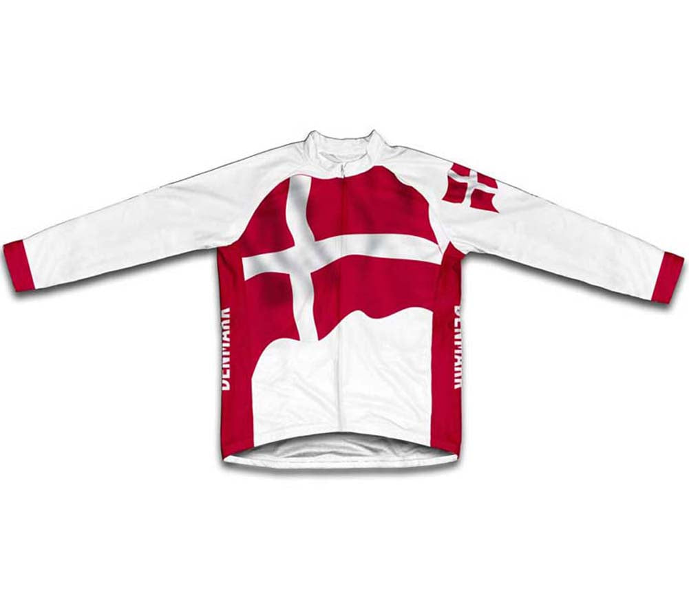 Denmark Flag Cycling Jersey for Men and Women