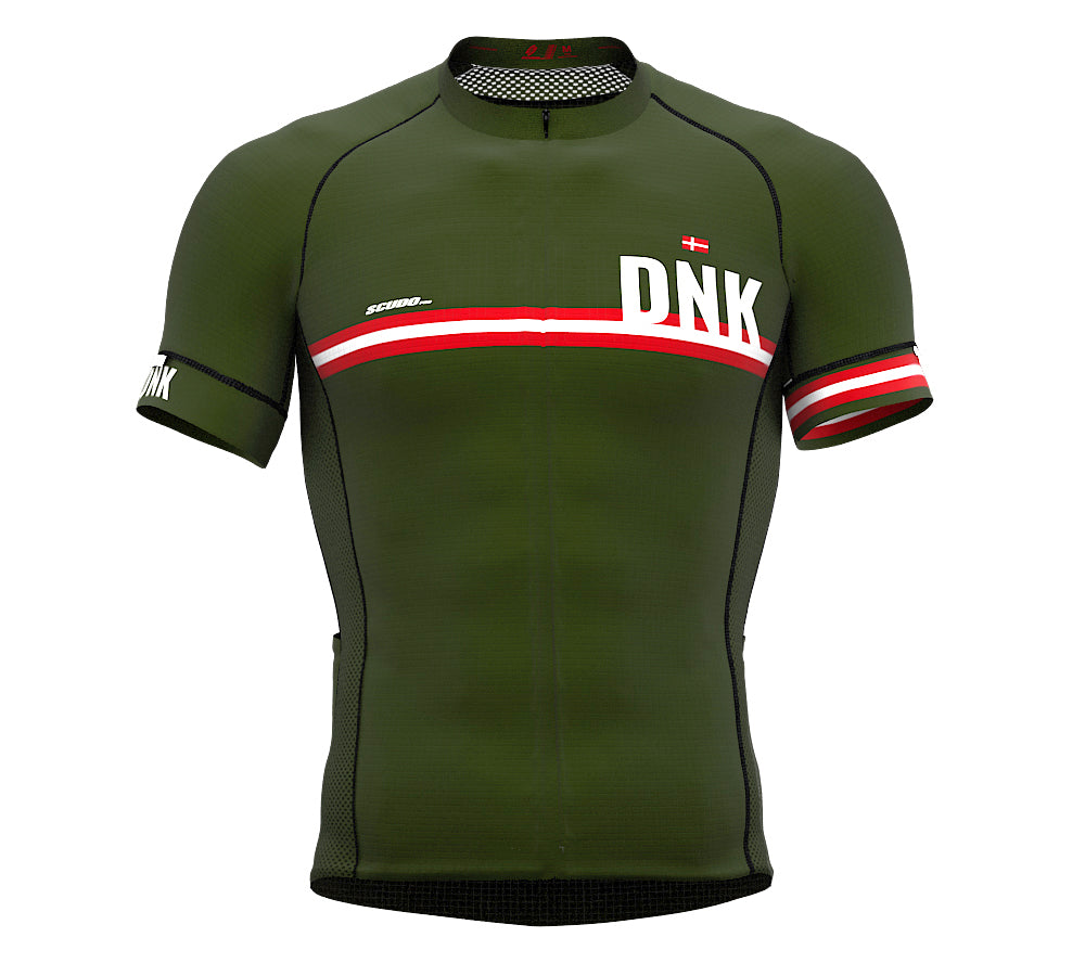 Denmark Green CODE Short Sleeve Cycling PRO Jersey for Men and WomenDenmark Green CODE Short Sleeve Cycling PRO Jersey for Men and Women