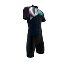 Diagonals Purple Scudopro Cycling Speedsuit for Man