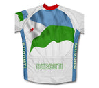 Djibouti Flag Cycling Jersey for Men and Women