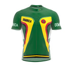 Dominica  Full Zipper Bike Short Sleeve Cycling Jersey