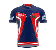 Dominican Republic Flag Short Sleeve Cycling Jersey Cycling Jersey for Men  And Women – ScudoPro ScudoPro