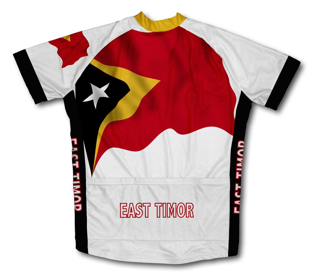 East Timor Flag Cycling Jersey for Men and Women