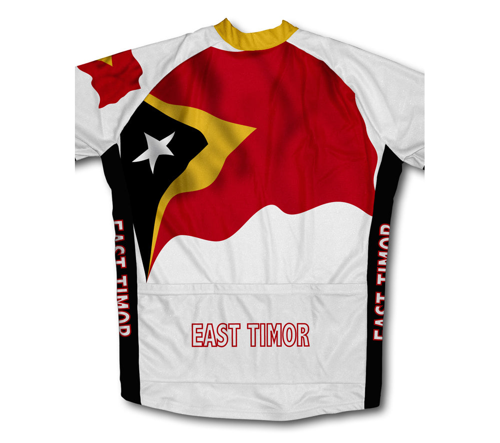 East Timor Flag Cycling Jersey for Men and Women