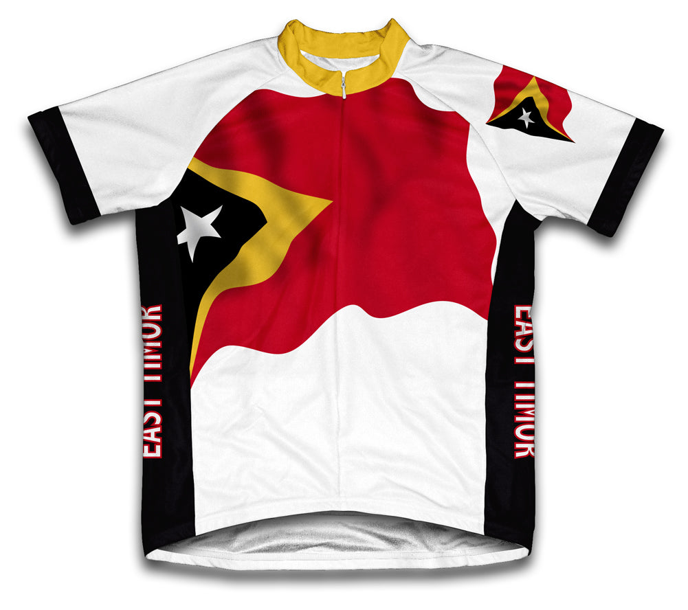 East Timor Flag Cycling Jersey for Men and Women