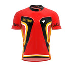 East Timor  Full Zipper Bike Short Sleeve Cycling Jersey
